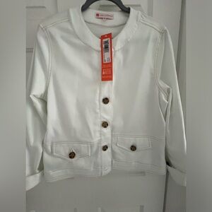 Jude Connally stretch cotton jacket.  NWT